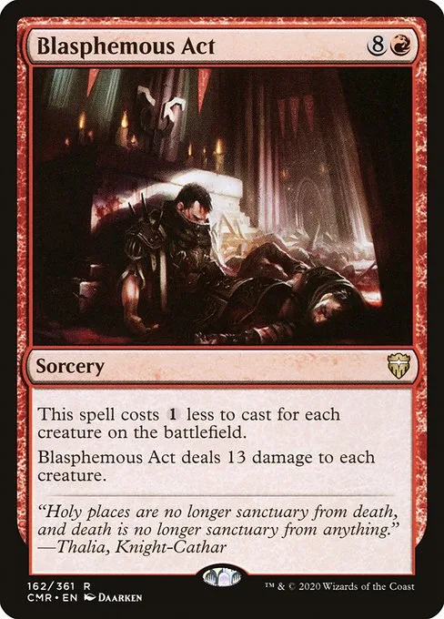 Blasphemous Act · Commander Legends 162/718