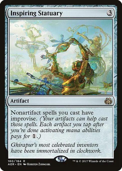 Inspiring Statuary · Aether Revolt 160/197