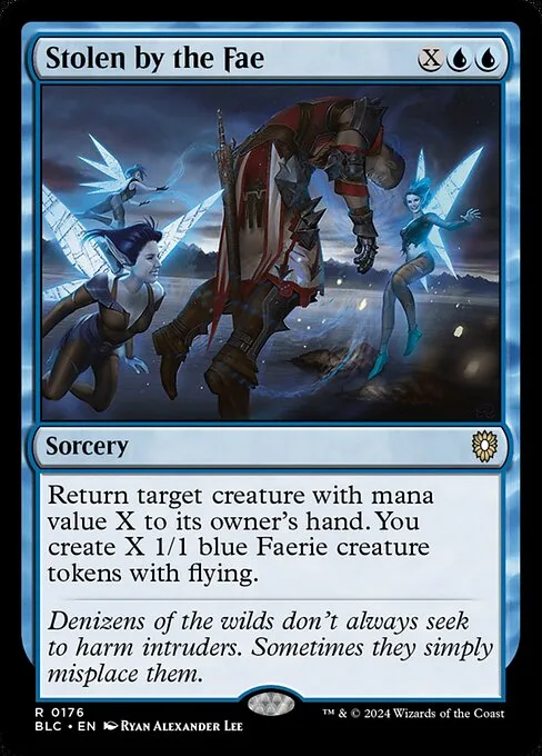 Stolen by the Fae · Bloomburrow Commander 176/356