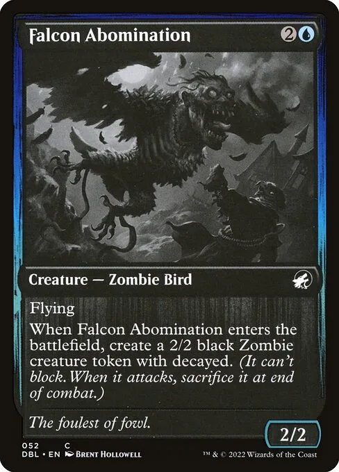 Falcon Abomination · Innistrad: Double Feature 52/535