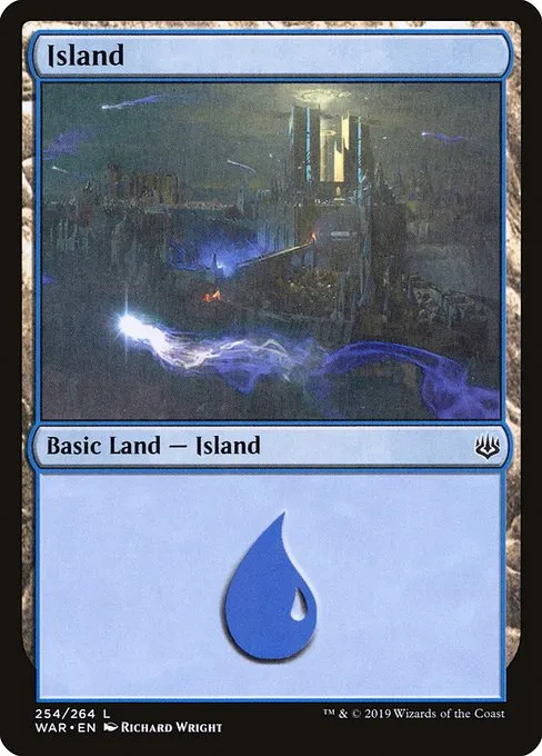 Island · War of the Spark 254/312
