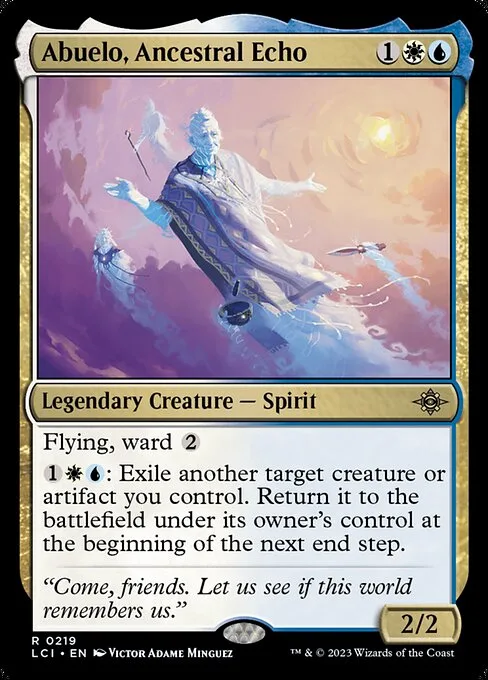 Abuelo, Ancestral Echo · The Lost Caverns of Ixalan 219/416