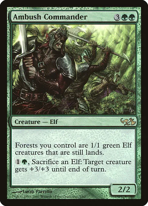 Ambush Commander · Duel Decks: Elves vs. Goblins 1/62