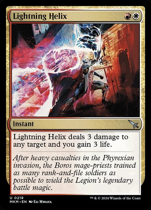 Lightning Helix · Murders at Karlov Manor 218/451
