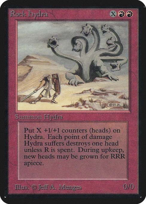 Rock Hydra · Limited Edition Alpha 171/295