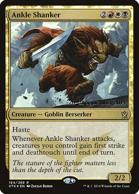 Ankle Shanker · Khans of Tarkir Promos 164s/56