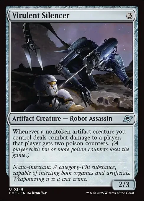 Virulent Silencer · Edge of Eternities 248/400