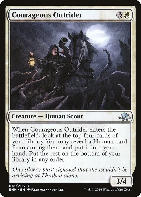 Courageous Outrider · Eldritch Moon 18/208
