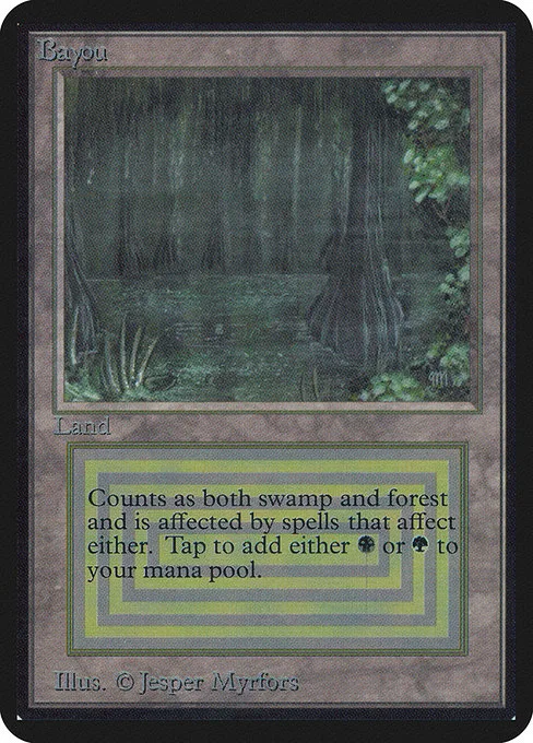 Bayou · Limited Edition Alpha 278/295