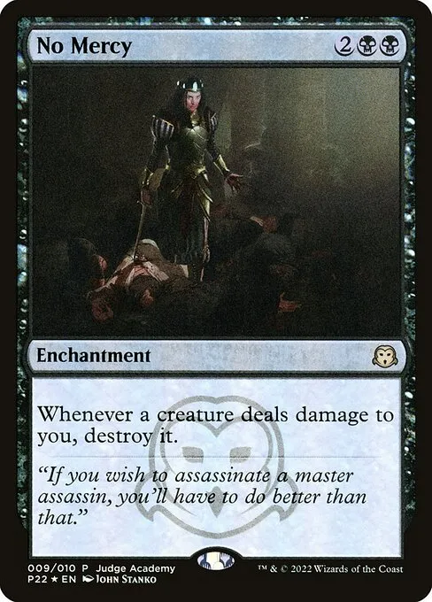 No Mercy · Judge Gift Cards 2022 9/10