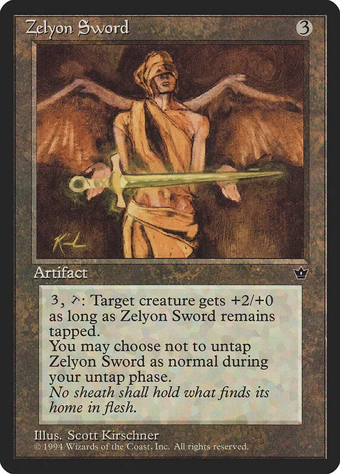 Zelyon Sword · Fallen Empires 91/187