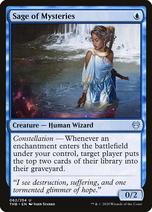 Sage of Mysteries · Theros Beyond Death 62/358