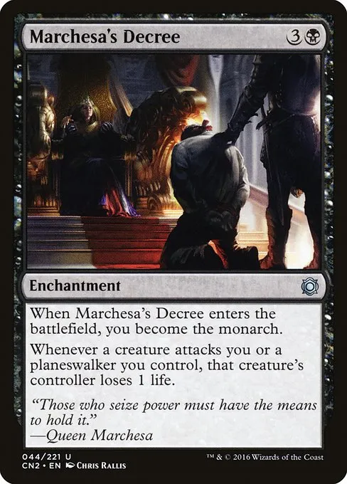 Marchesa's Decree · Conspiracy: Take the Crown 44/222