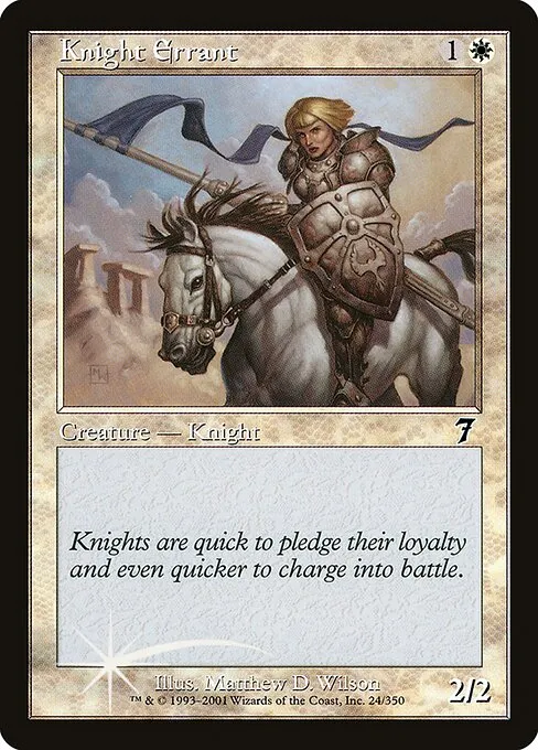 Knight Errant · Seventh Edition 24★/708