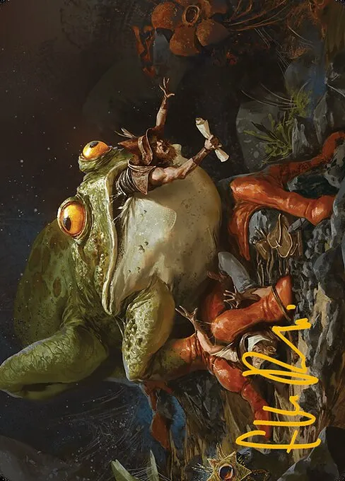 Rampant Frogantua // Rampant Frogantua · Modern Horizons 3 Art Series 32/54