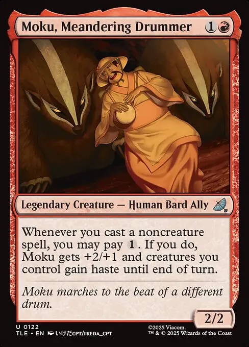 Moku, Meandering Drummer · Avatar: The Last Airbender Eternal 122/317
