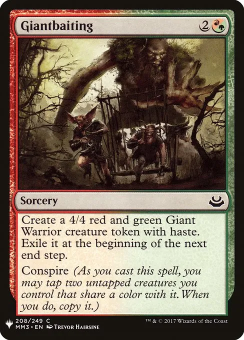 Giantbaiting · The List MM3-208/5050