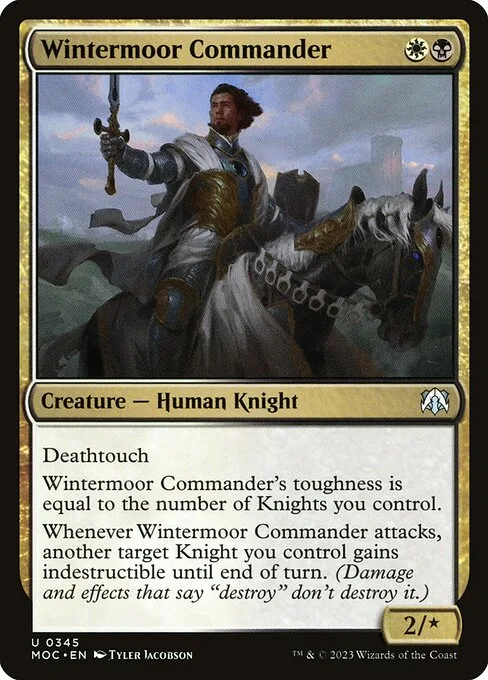 Wintermoor Commander · March of the Machine Commander 345/450