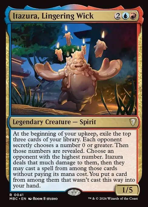 Itazura, Lingering Wick · Mystery Booster: Commander Edition 41/2