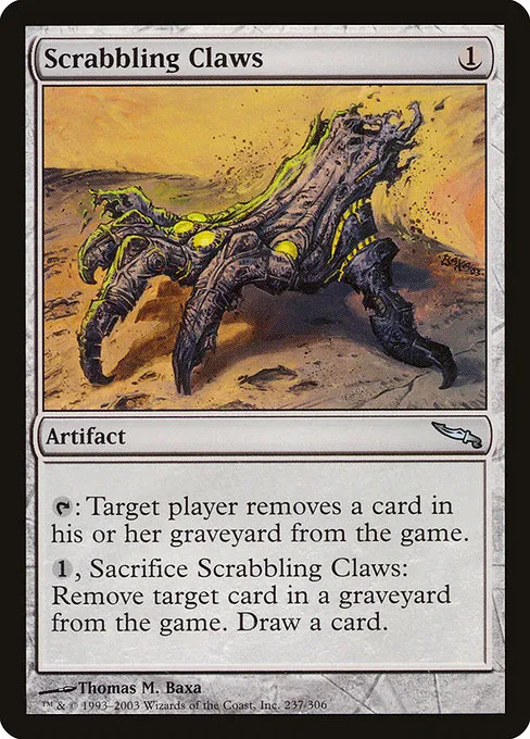 Scrabbling Claws · Mirrodin 237/306