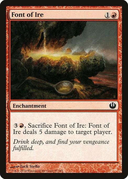 Font of Ire · Journey into Nyx 97/165