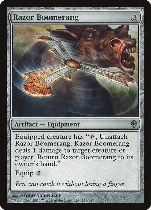 Razor Boomerang · Worldwake 129/145