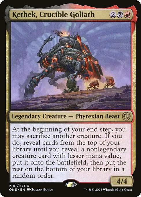 Kethek, Crucible Goliath · Phyrexia: All Will Be One 206/479