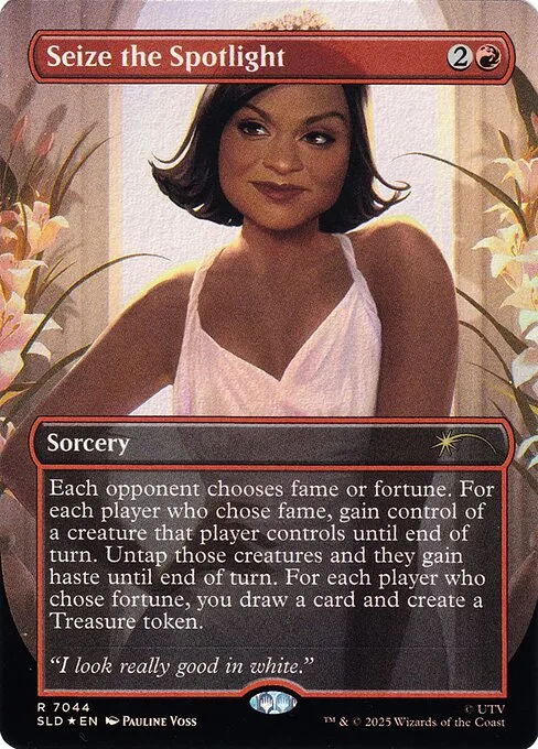 Seize the Spotlight · Secret Lair Drop 7044/2547