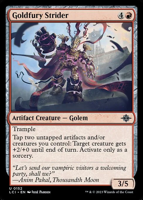 Goldfury Strider · The Lost Caverns of Ixalan 152/416