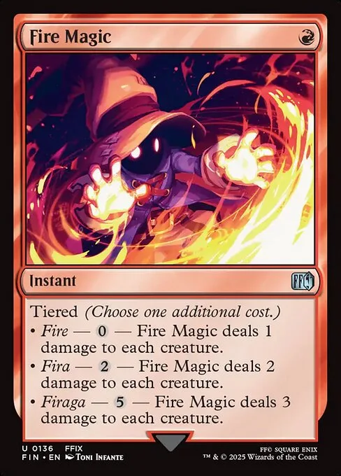 Fire Magic · Final Fantasy 136/599