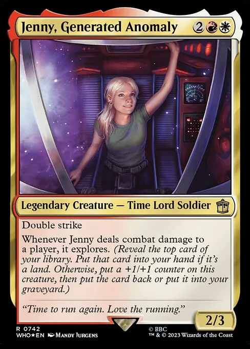 Jenny, Generated Anomaly · Doctor Who 742/1178
