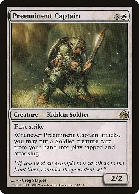 Preeminent Captain · Morningtide 20/150