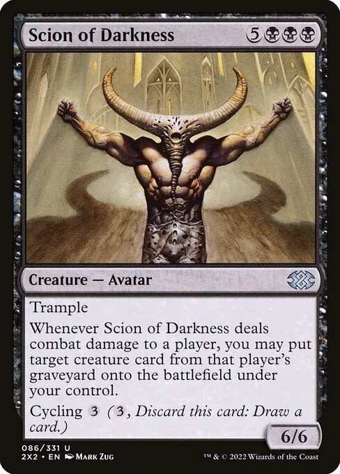 Scion of Darkness · Double Masters 2022 86/579