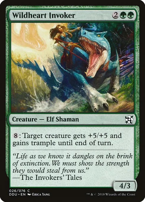 Wildheart Invoker · Duel Decks: Elves vs. Inventors 26/76