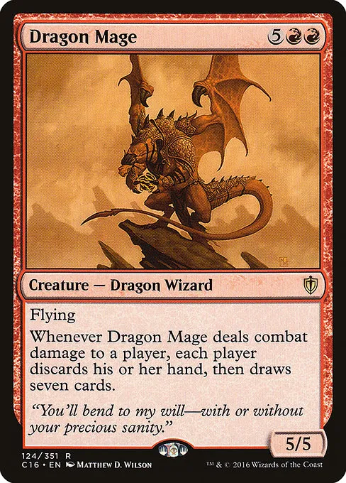 Dragon Mage · Commander 2016 124/351