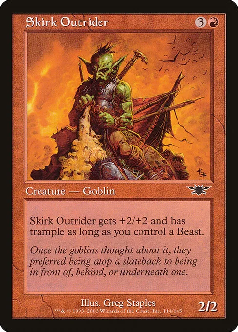 Skirk Outrider · Legions 114/145