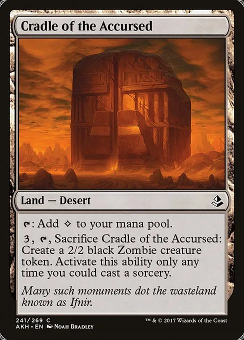 Cradle of the Accursed · Amonkhet 241/287