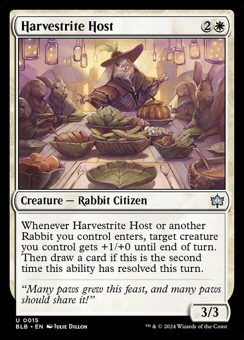 Harvestrite Host · Bloomburrow 15/398