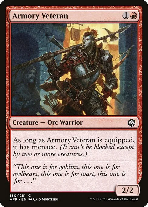 Armory Veteran · Adventures in the Forgotten Realms 130/424