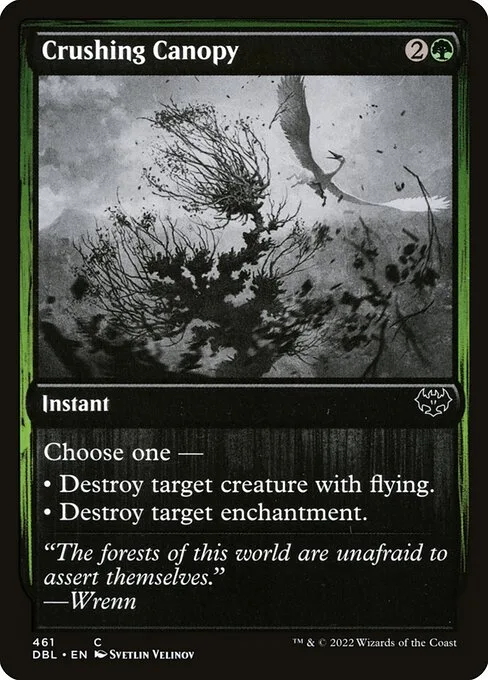 Crushing Canopy · Innistrad: Double Feature 461/535