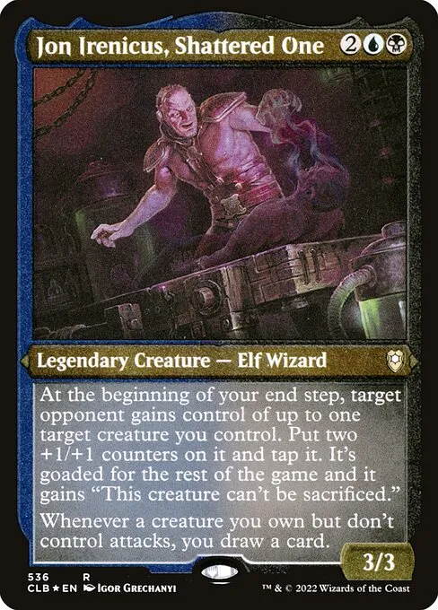 Jon Irenicus, Shattered One · Commander Legends: Battle for Baldur's Gate 536/936