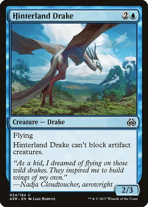 Hinterland Drake · Aether Revolt 34/197