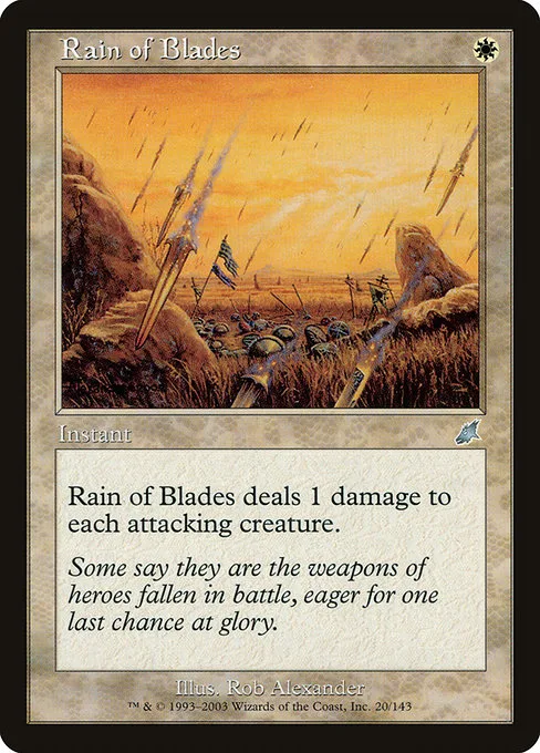 Rain of Blades · Scourge 20/143