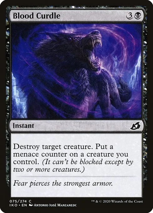 Blood Curdle · Ikoria: Lair of Behemoths 75/390