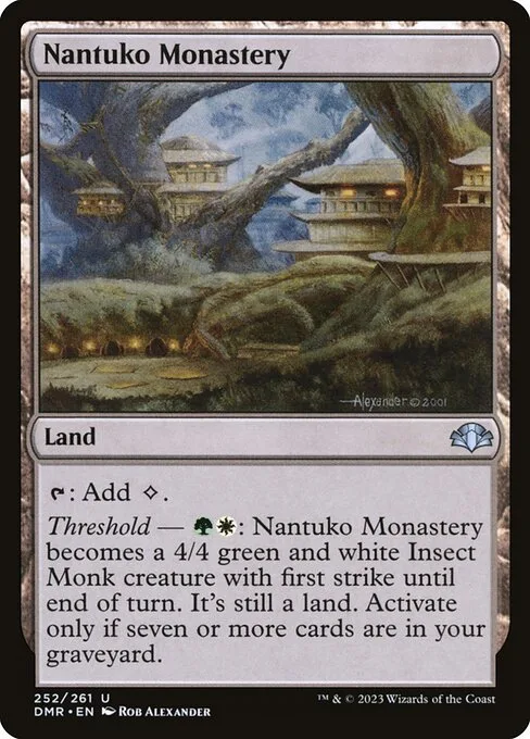 Nantuko Monastery · Dominaria Remastered 252/457