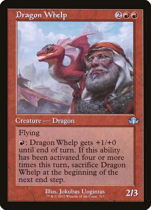 Dragon Whelp · Dominaria Remastered 317/457