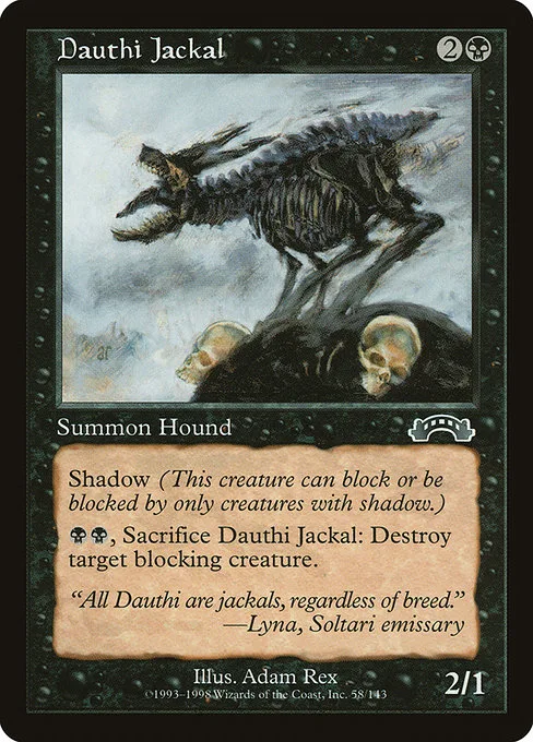 Dauthi Jackal · Exodus 58/143