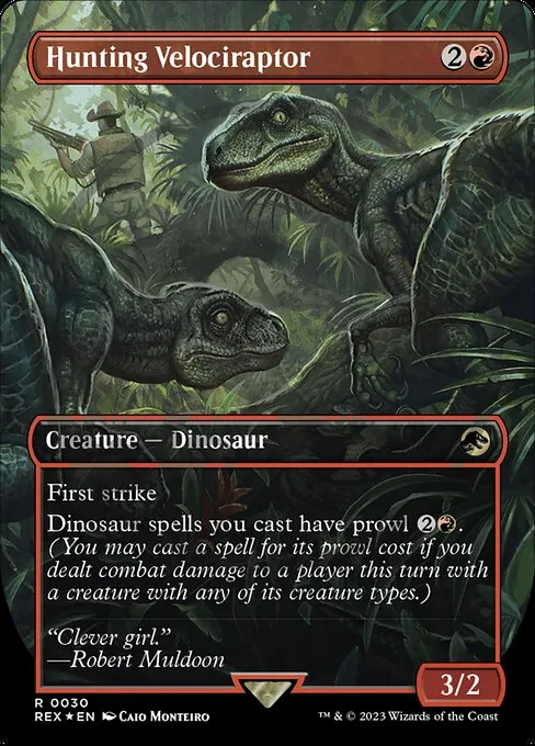 Hunting Velociraptor · Jurassic World Collection 30/45