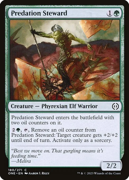 Predation Steward · Phyrexia: All Will Be One 180/479