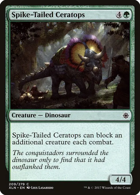Spike-Tailed Ceratops · Ixalan 209/289